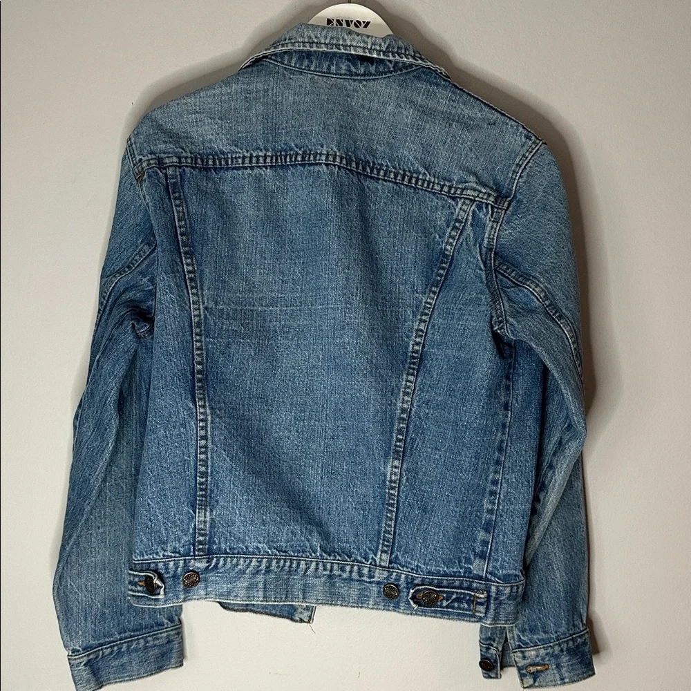 80s Sears The Men's Store Jeans Joint Denim Jacket Vintage 1980s Size M